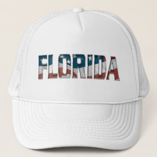 Casquette du drapeau américain de Floride