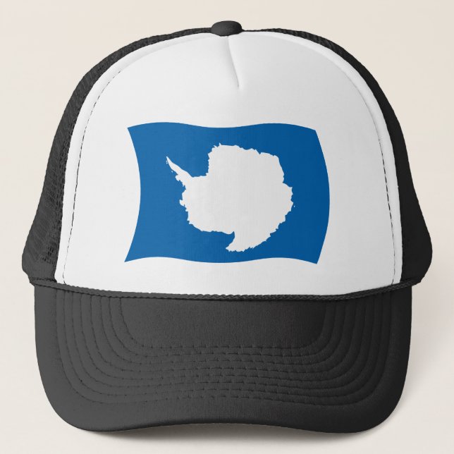 Casquette du drapeau antarctique (Devant)