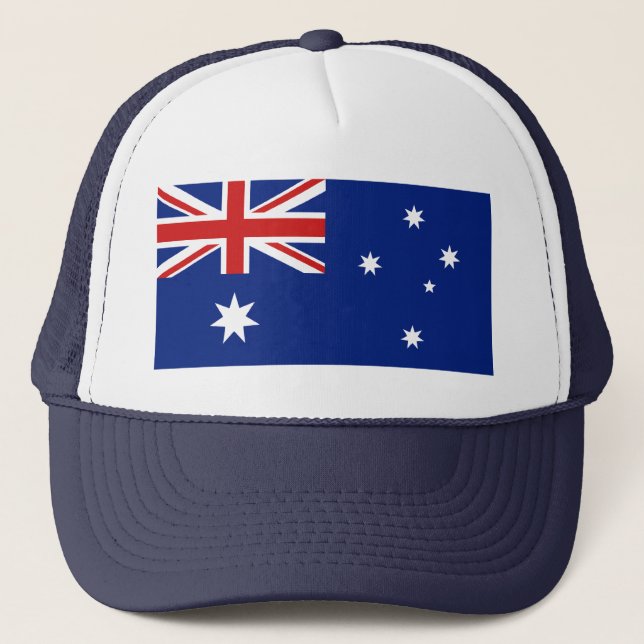 Casquette du drapeau australien (Devant)