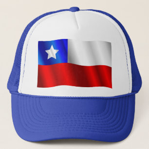 Casquette du drapeau chilien
