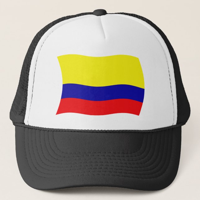 Casquette du drapeau colombien (Devant)