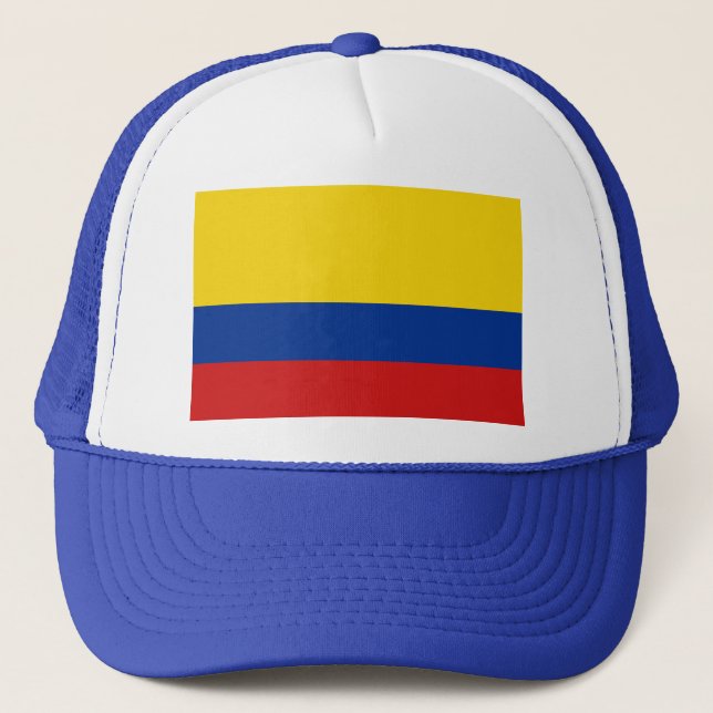 Casquette du drapeau colombien (Devant)