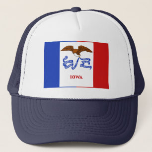 Casquette du drapeau de l'Iowa