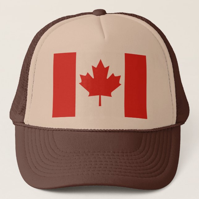 Casquette du drapeau du Canada (Devant)