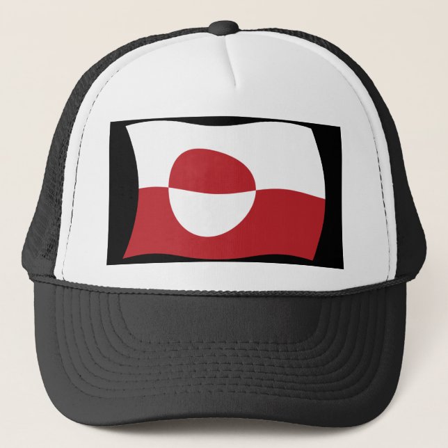 Casquette du drapeau du Groenland (Devant)