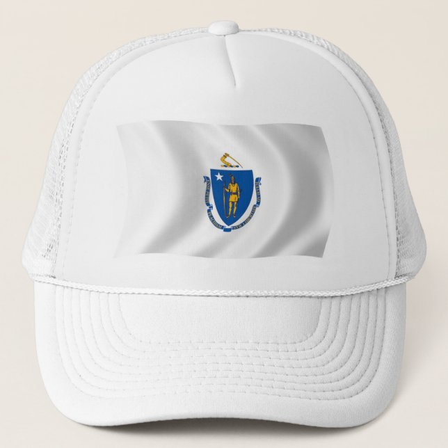 Casquette du drapeau du Massachusetts (Devant)