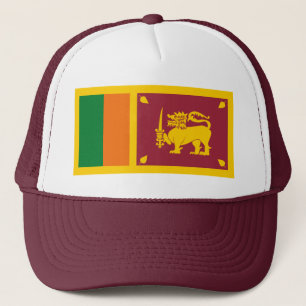 Casquette du drapeau du Sri Lanka