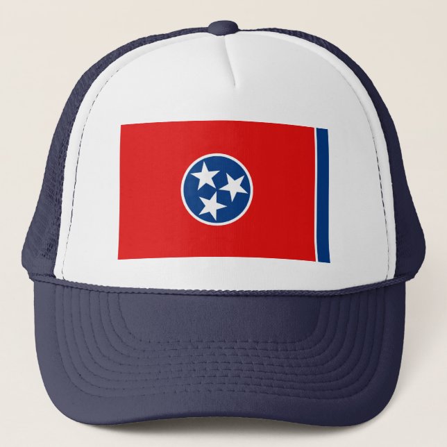 Casquette du drapeau du Tennessee (Devant)