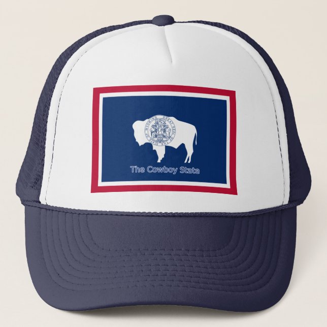 Casquette du drapeau du Wyoming (Devant)