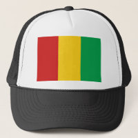 Casquette du drapeau guinéen Conakry