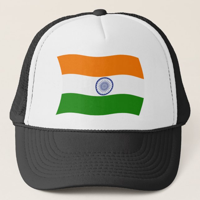 Casquette du drapeau indien (Devant)