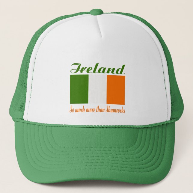 Casquette du drapeau irlandais (Devant)