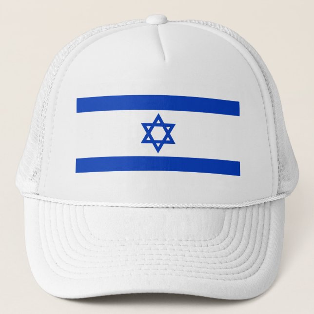 Casquette du drapeau israélien (Devant)