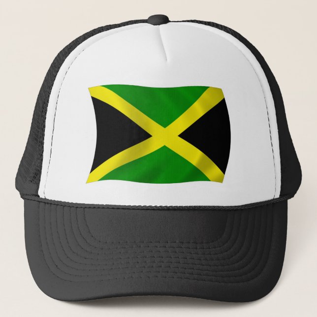 Casquette du drapeau jamaïcain (Devant)