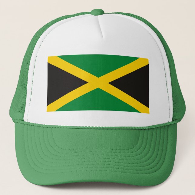 Casquette du drapeau jamaïcain (Devant)