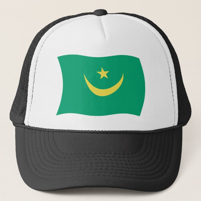 Casquette du drapeau mauritanien (Devant)