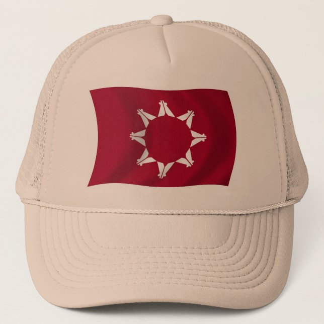 Casquette du drapeau Oglala Lakota (Devant)