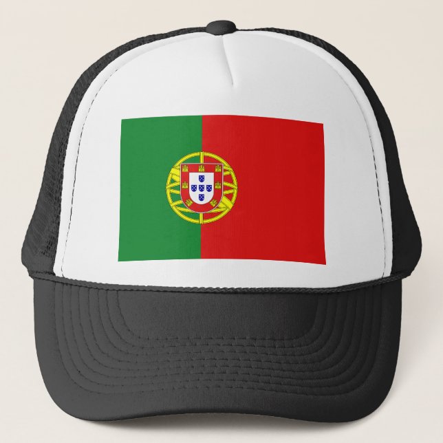 Casquette du drapeau portugais (Devant)