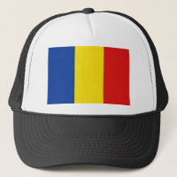 Casquette du drapeau roumain