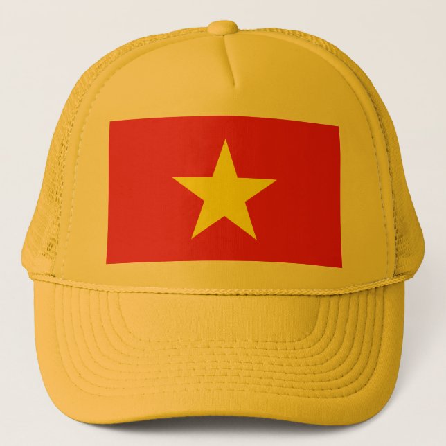 Casquette du drapeau vietnamien (Devant)