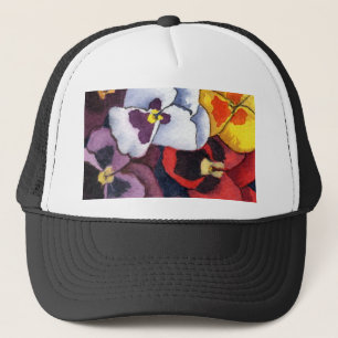 Casquette du jardin fleuri