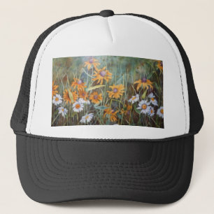 Casquette du jardin fleuri