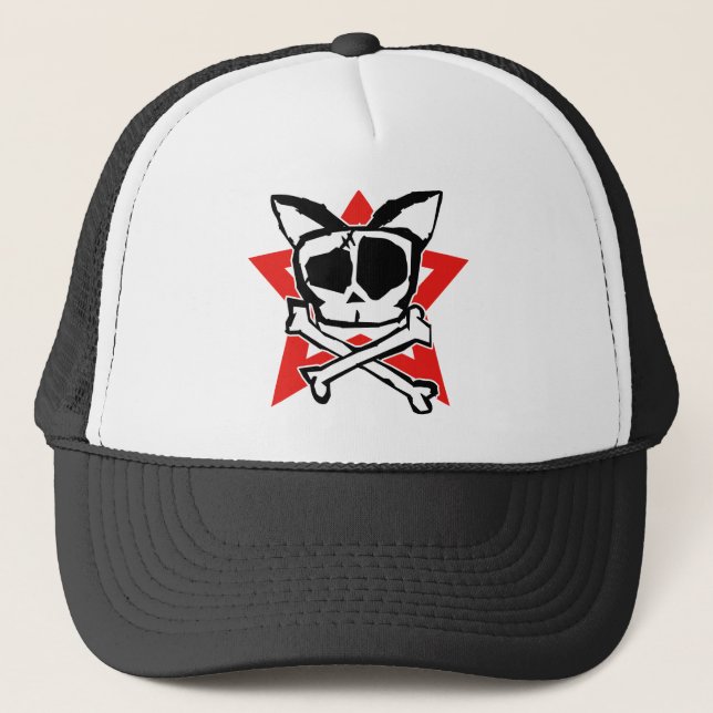 Casquette du logo du chat (Devant)