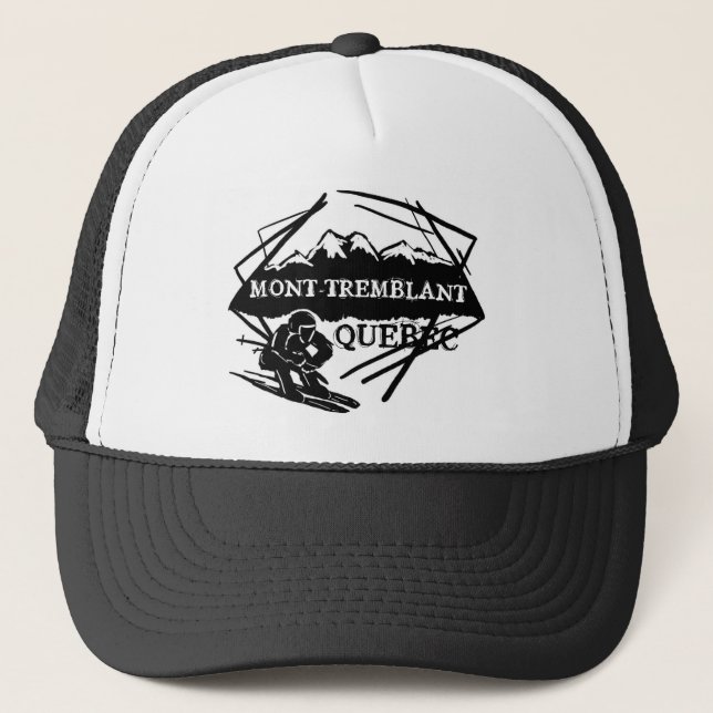 Casquette du logo du ski du Québec Mont Tremblant (Devant)