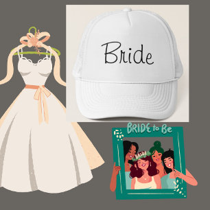 Casquette du Mariage blanc de mariée