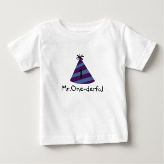 Casquette du parti bleu M. T-shirt bébé à un derfu
