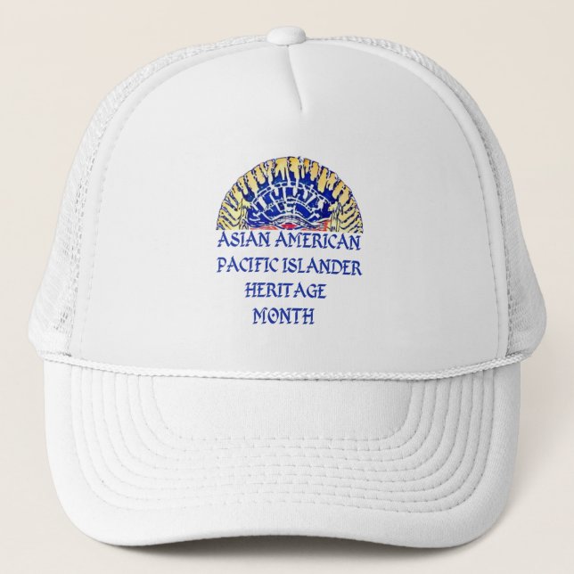 Casquette du patrimoine insulaire de l'Asie-Pacifi (Devant)