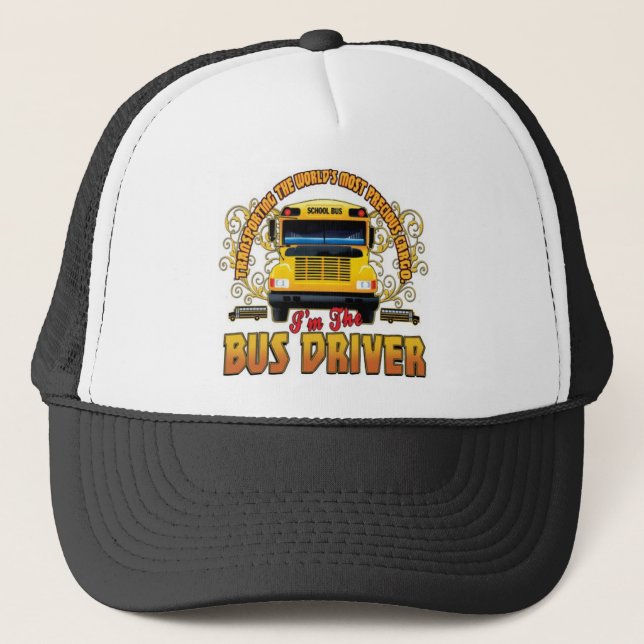 Casquette du pilote de bus (Devant)
