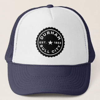 Casquette du sceau rond de Durham Bull City