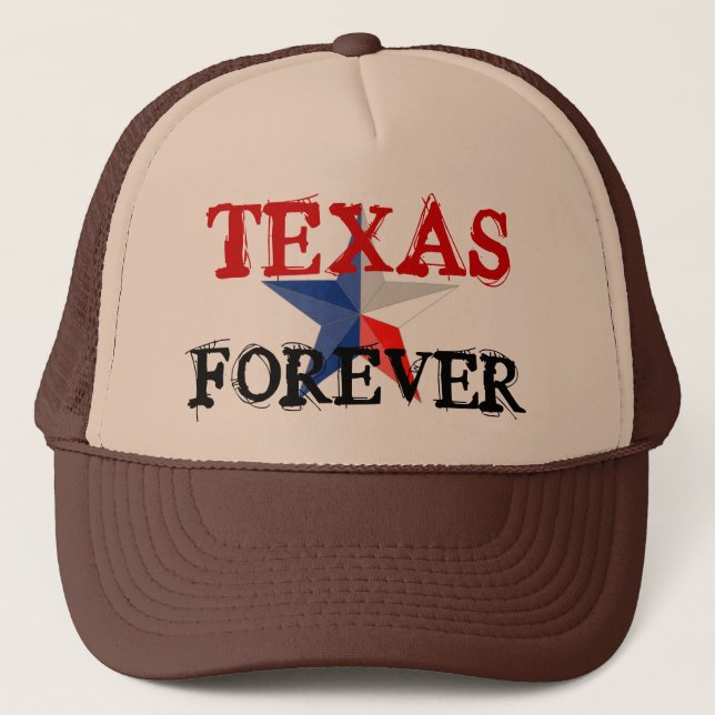 CASQUETTE DU TEXAS CAMIONNEUR POUR TOUJOURS (Devant)