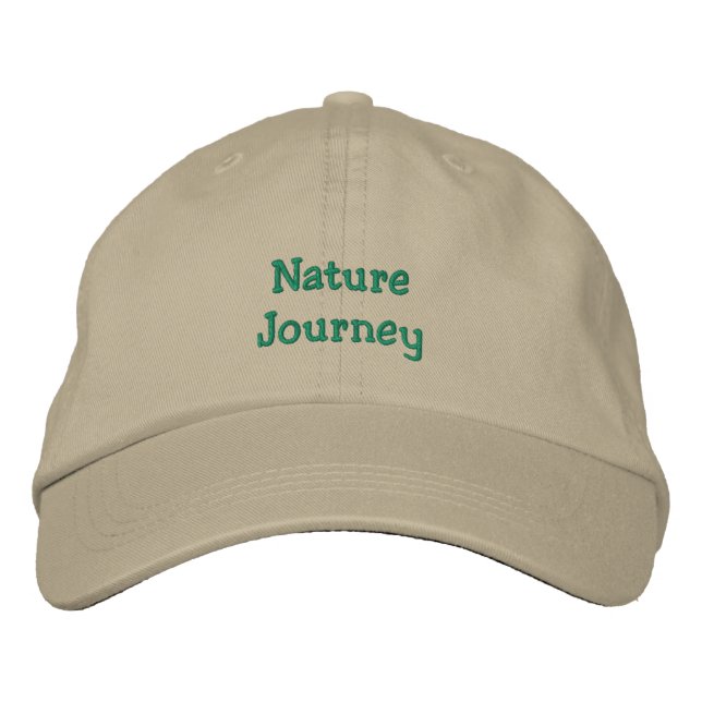 Casquette du voyage nature (Devant)