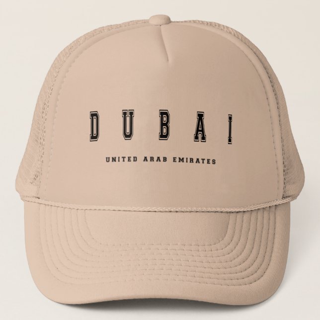 Casquette Dubaï Emirats Arabes Unis (Devant)