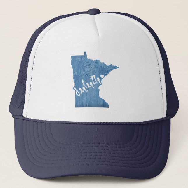 Casquette Duluth Minnesota Grain de bois (Devant)