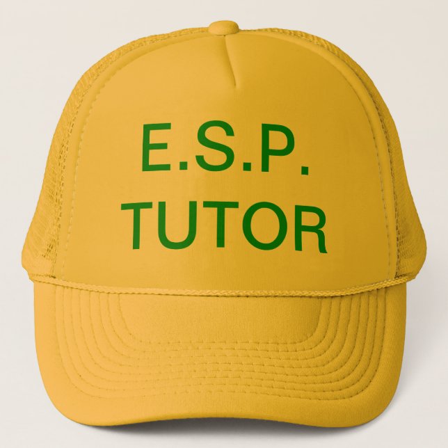 CASQUETTE E.S.P. TUTEUR (Devant)