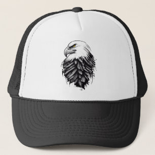 Casquette Eagle Wild Animal Nature Illustration Art tatouage