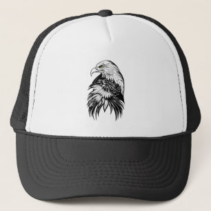 Casquette Eagle Wild Animal Nature Illustration Art tatouage