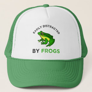 Casquette Easily Distracted by Frogs
