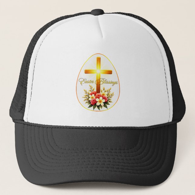 Casquette Easter Blessings – Christian Faith Art - boné (Devant)
