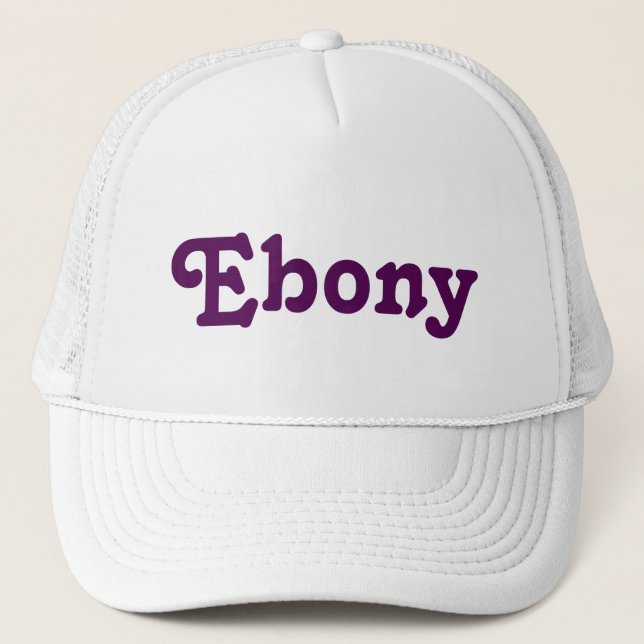 Casquette Ebony (Devant)