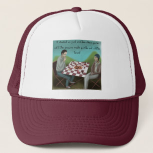 Casquette Échecs cajun bande dessinée drôle