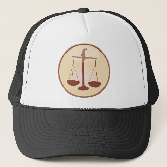 Casquette Échelles de justice (Devant)