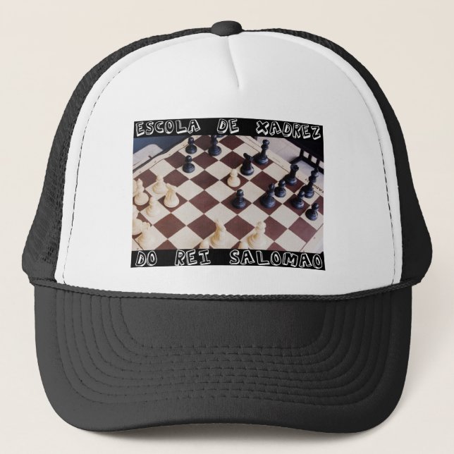 Casquette École d'Échecs du Roi Salomão (Devant)