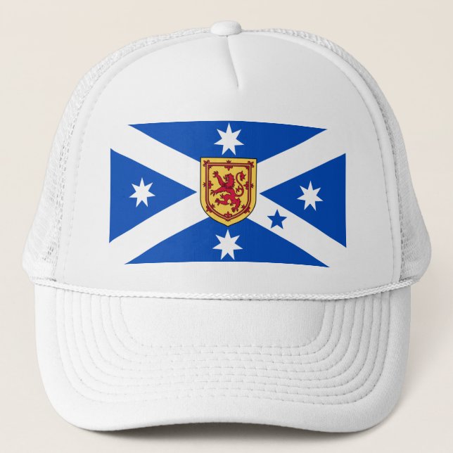 Casquette Écossais Australien (drapeau du patrimoine) (Devant)