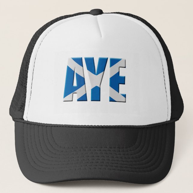 Casquette écossais Aye (Devant)
