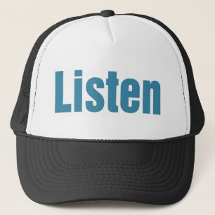 Casquette Écouter