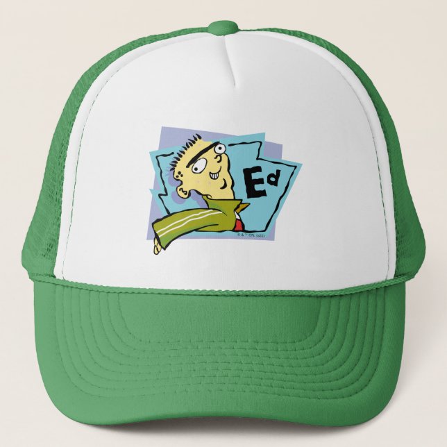 Casquette Ed - Graphique de caractères (Devant)